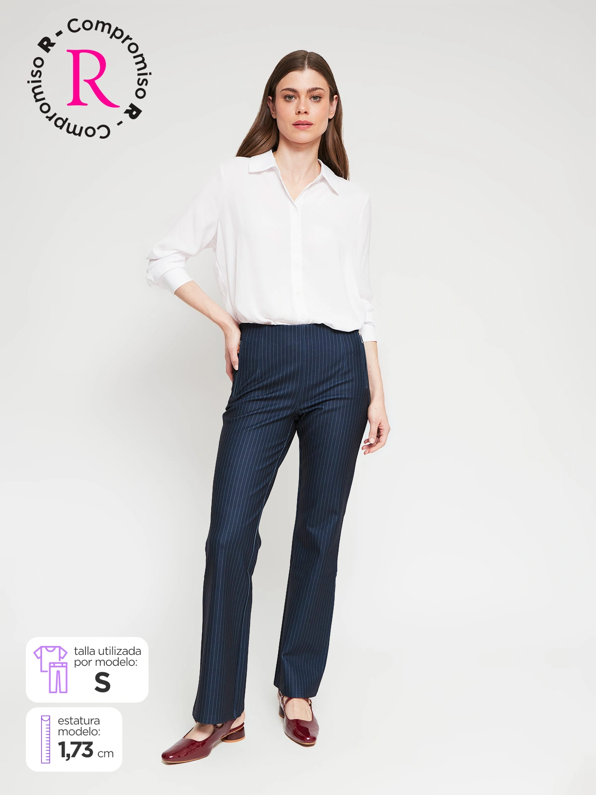 PANTALÓN REGULAR MUJER CACHAREL - 1