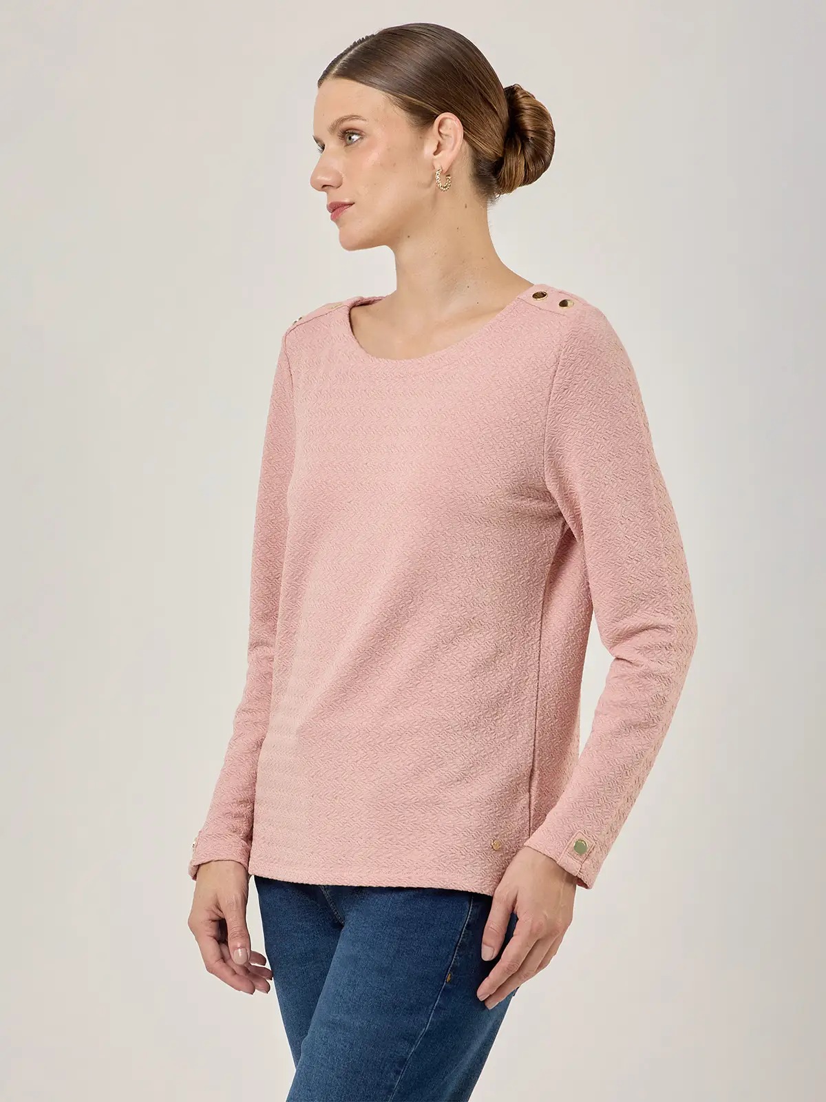 POLO MANGA LARGA MUJER CACHAREL CARI - 3