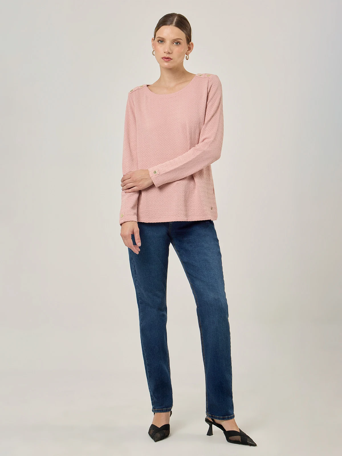 POLO MANGA LARGA MUJER CACHAREL CARI - 5