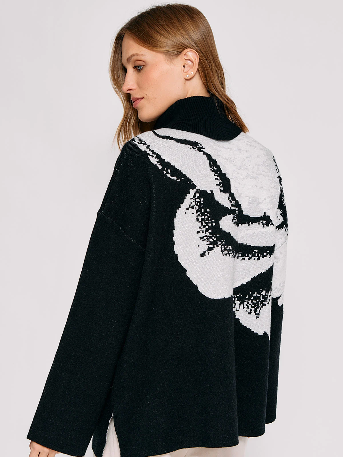 SWEATER MANGA LARGA MUJER CACHAREL APPO - 2