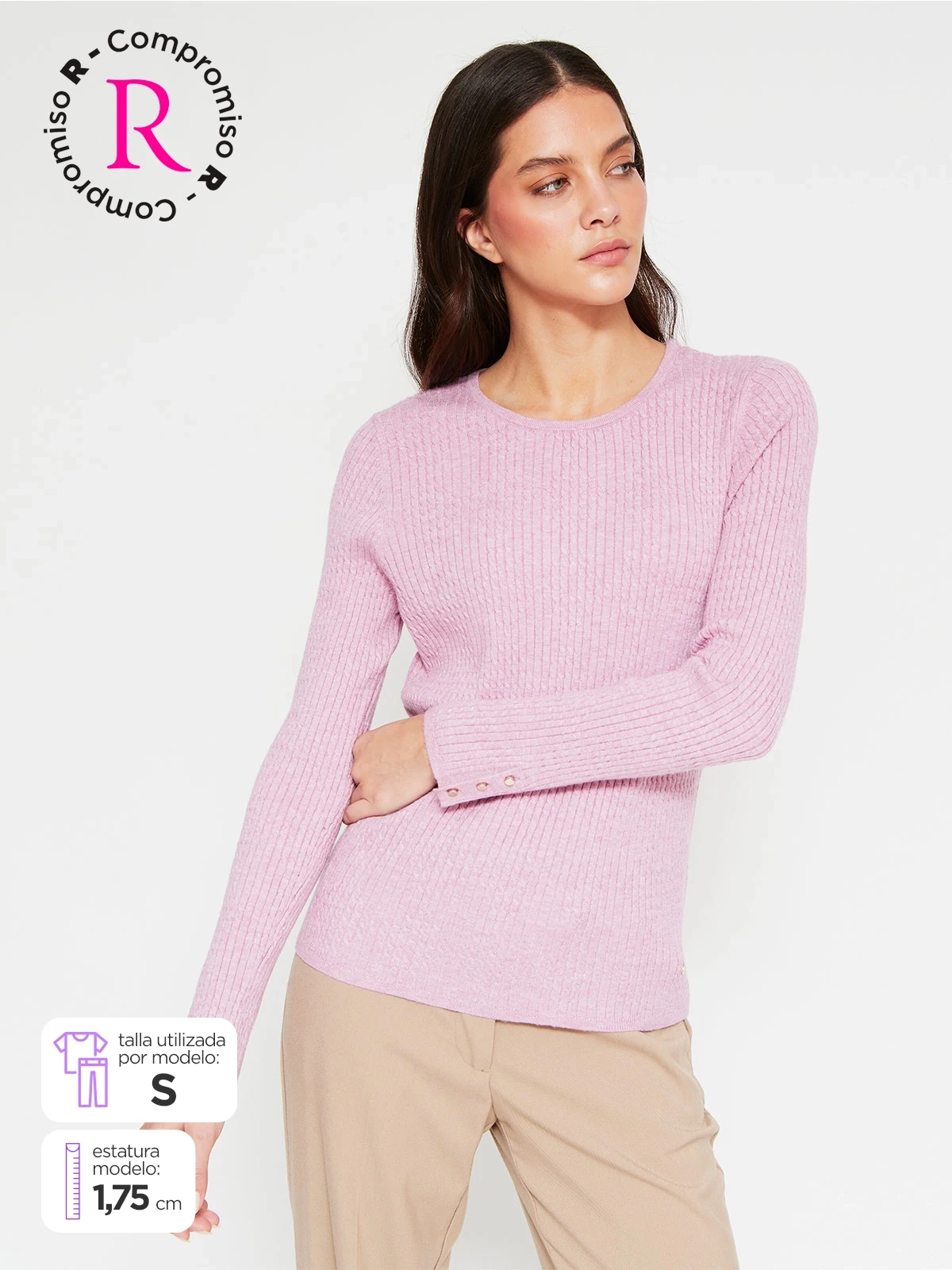 SWEATER MUJER CACHAREL CAPPU - 1