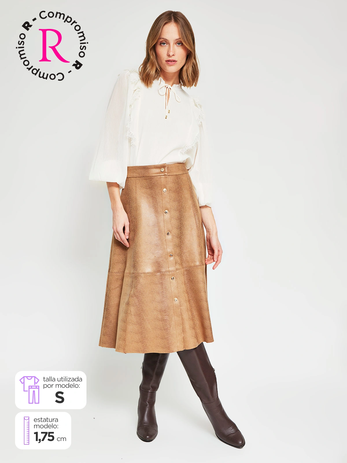 FALDA MUJER CACHAREL - 1