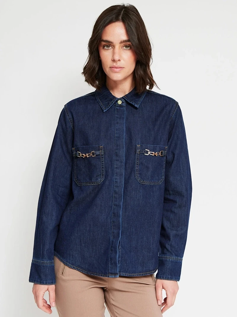 BLUSA MANGA LARGA MUJER CACHAREL - 2