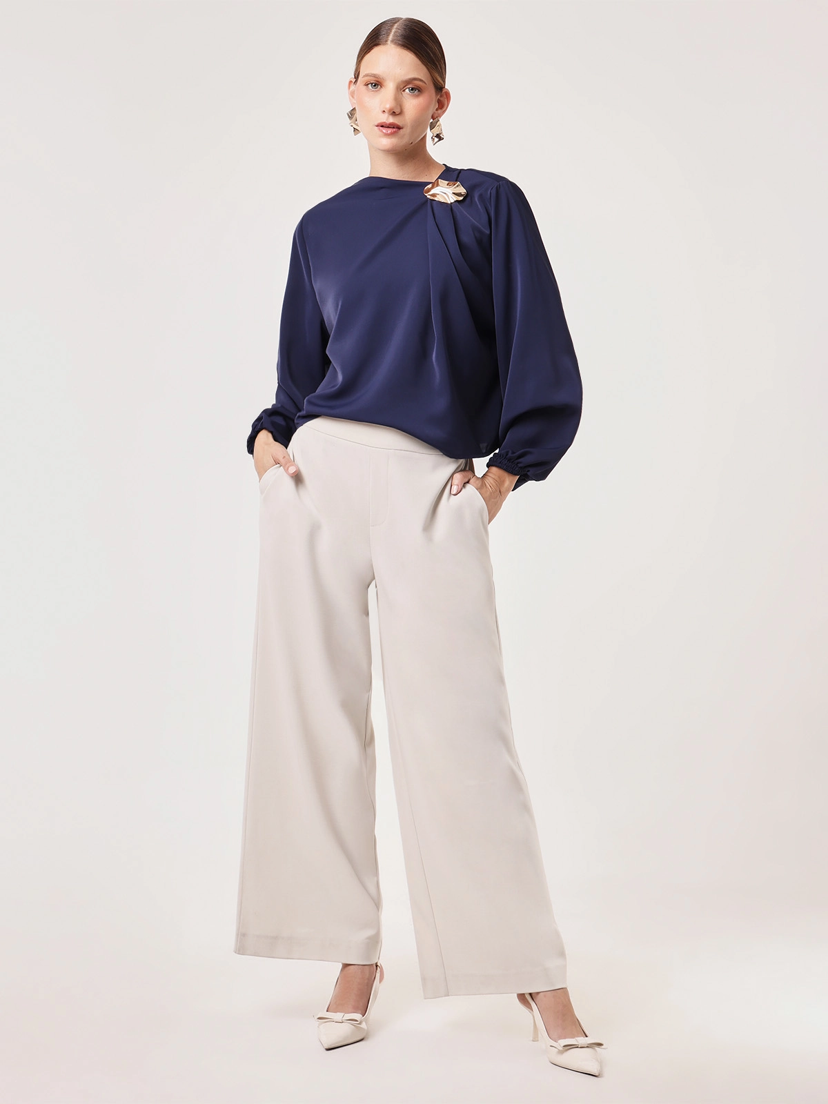 BLUSA MANGA LARGA MUJER CACHAREL EMPERATRIZ - 5