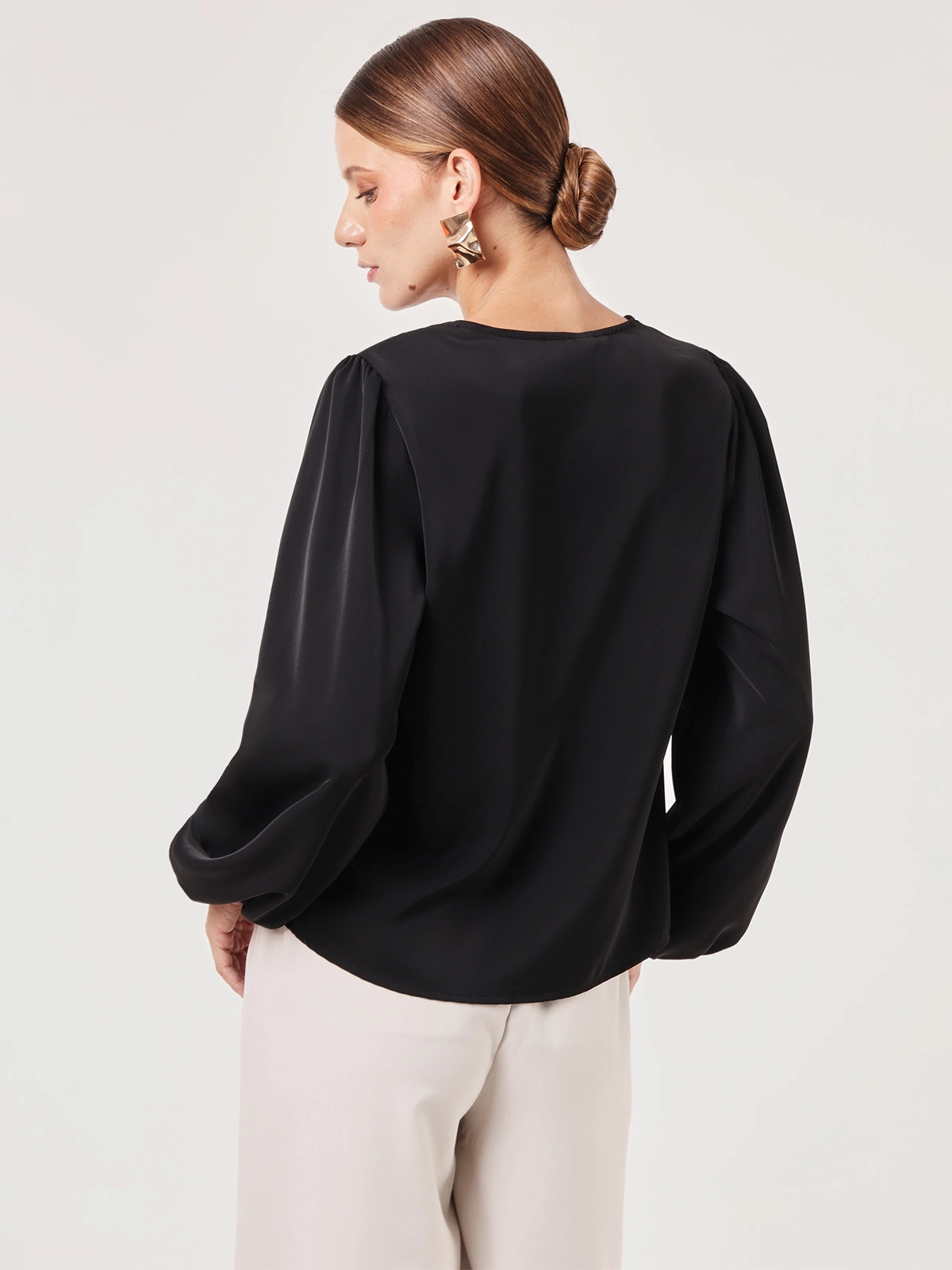 BLUSA MANGA LARGA MUJER CACHAREL EDITH - 2