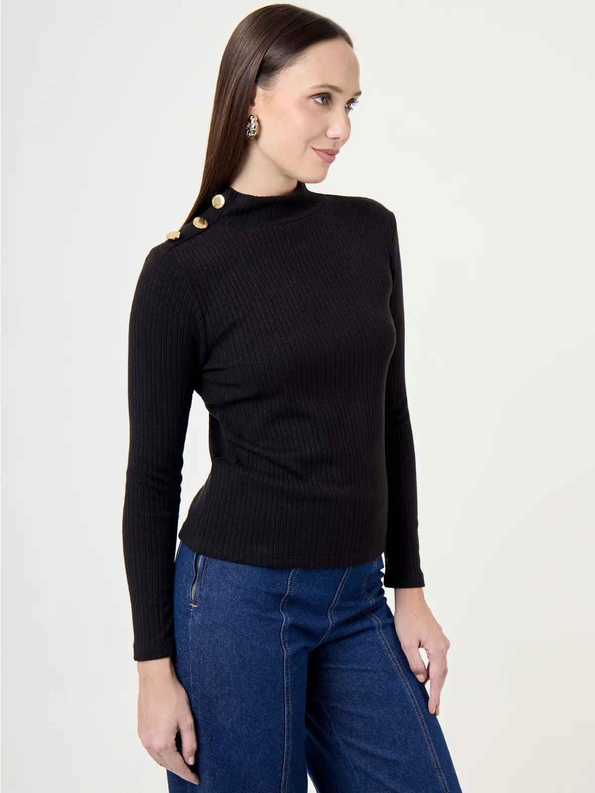 SWEATER MANGA LARGA MUJER CACHAREL EMMA - 3