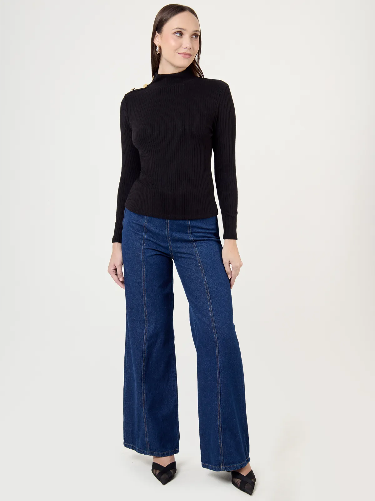 SWEATER MANGA LARGA MUJER CACHAREL EMMA - 5