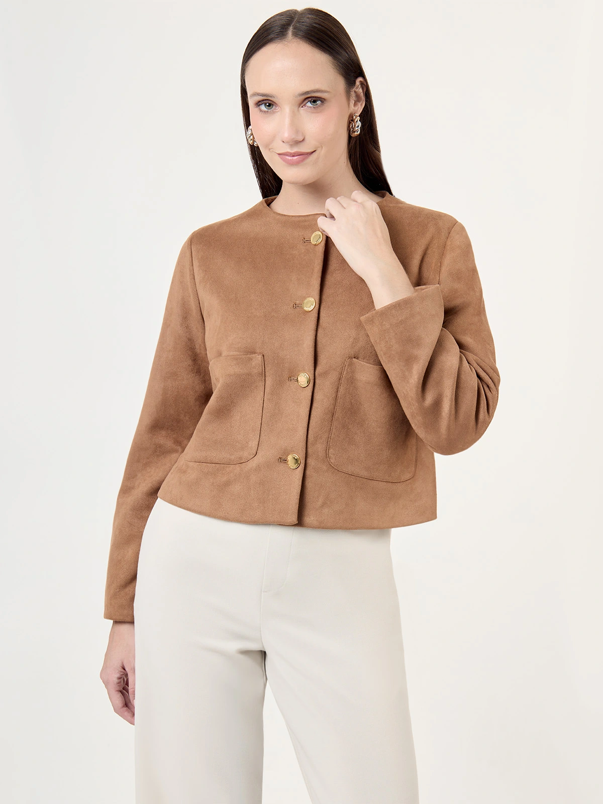CASACA MUJER CACHAREL CORTA ELENA - 1