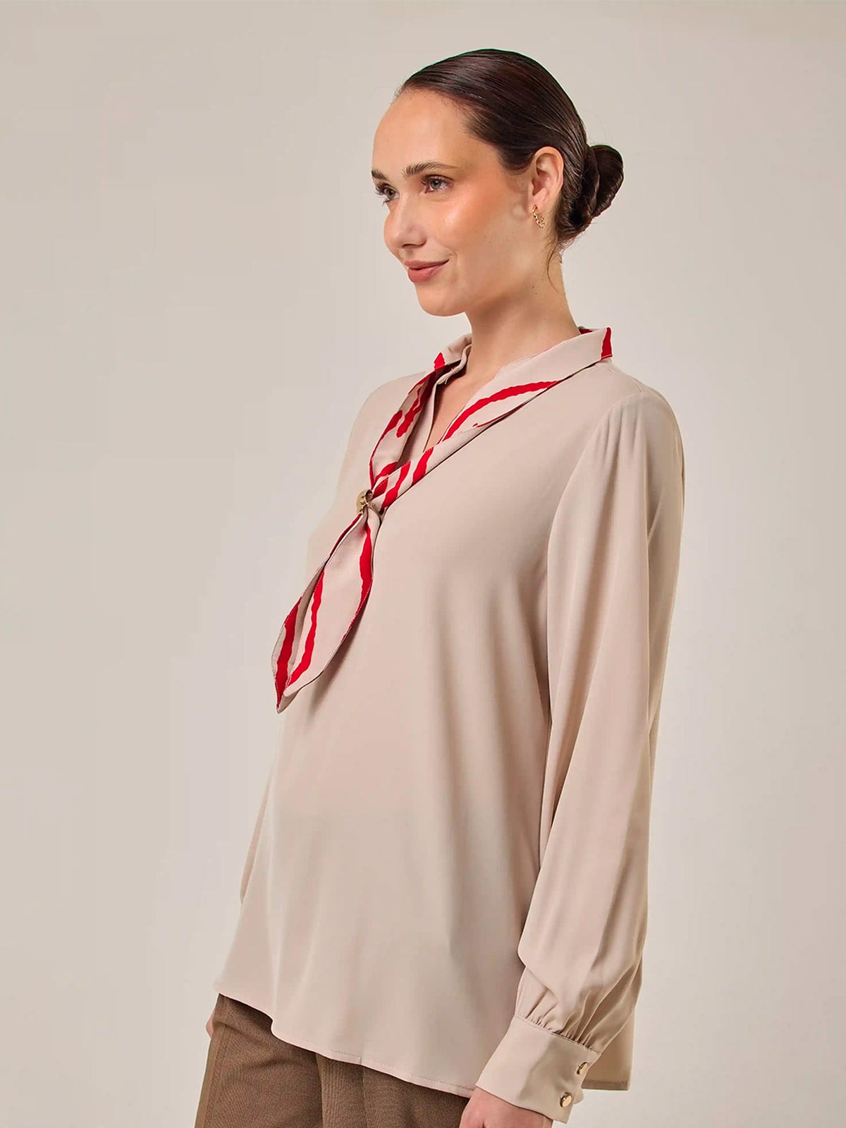 BLUSA MANGA LARGA MUJER CACHAREL - 3