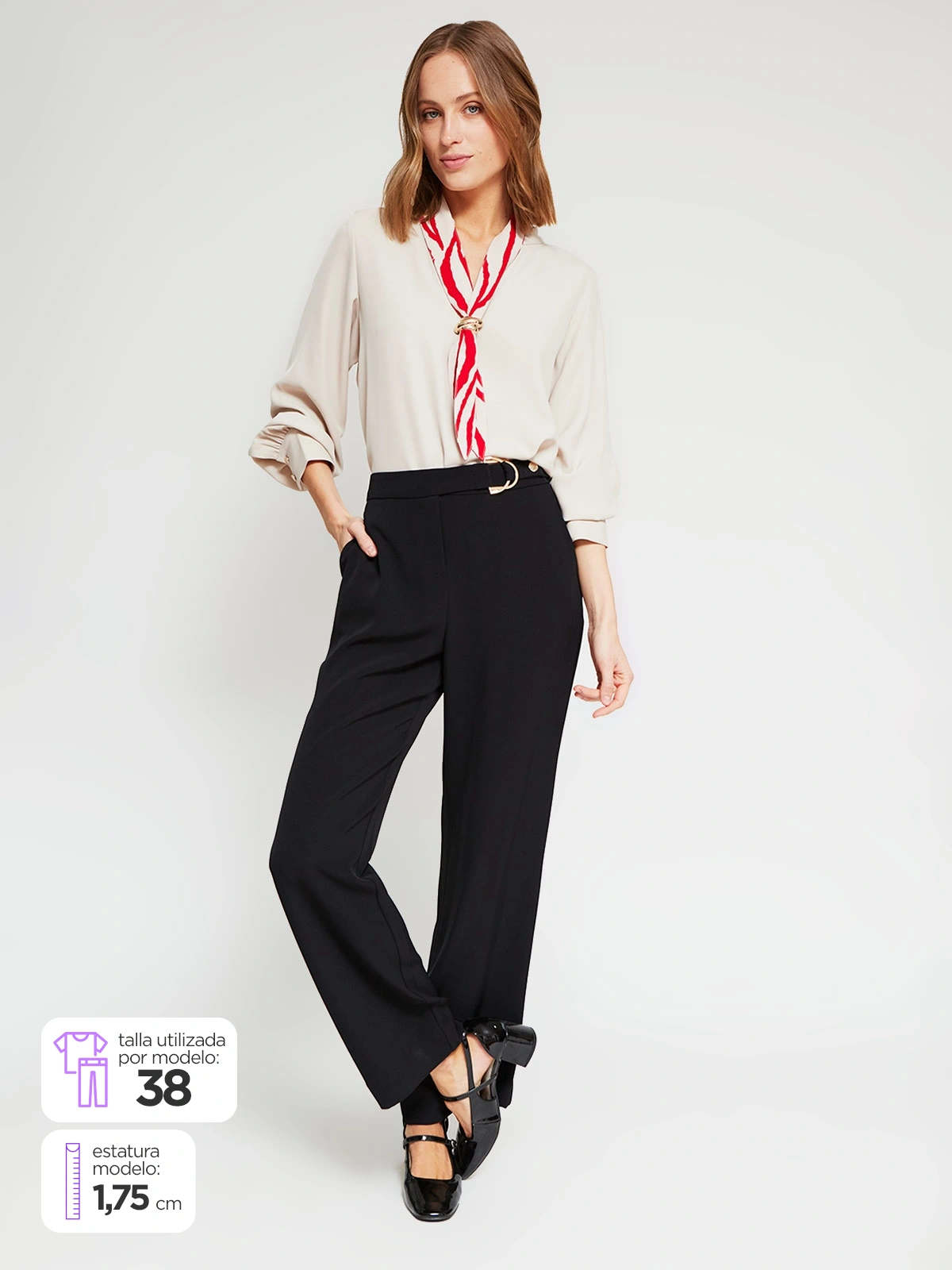 PANTALÓN MUJER CACHAREL - 1