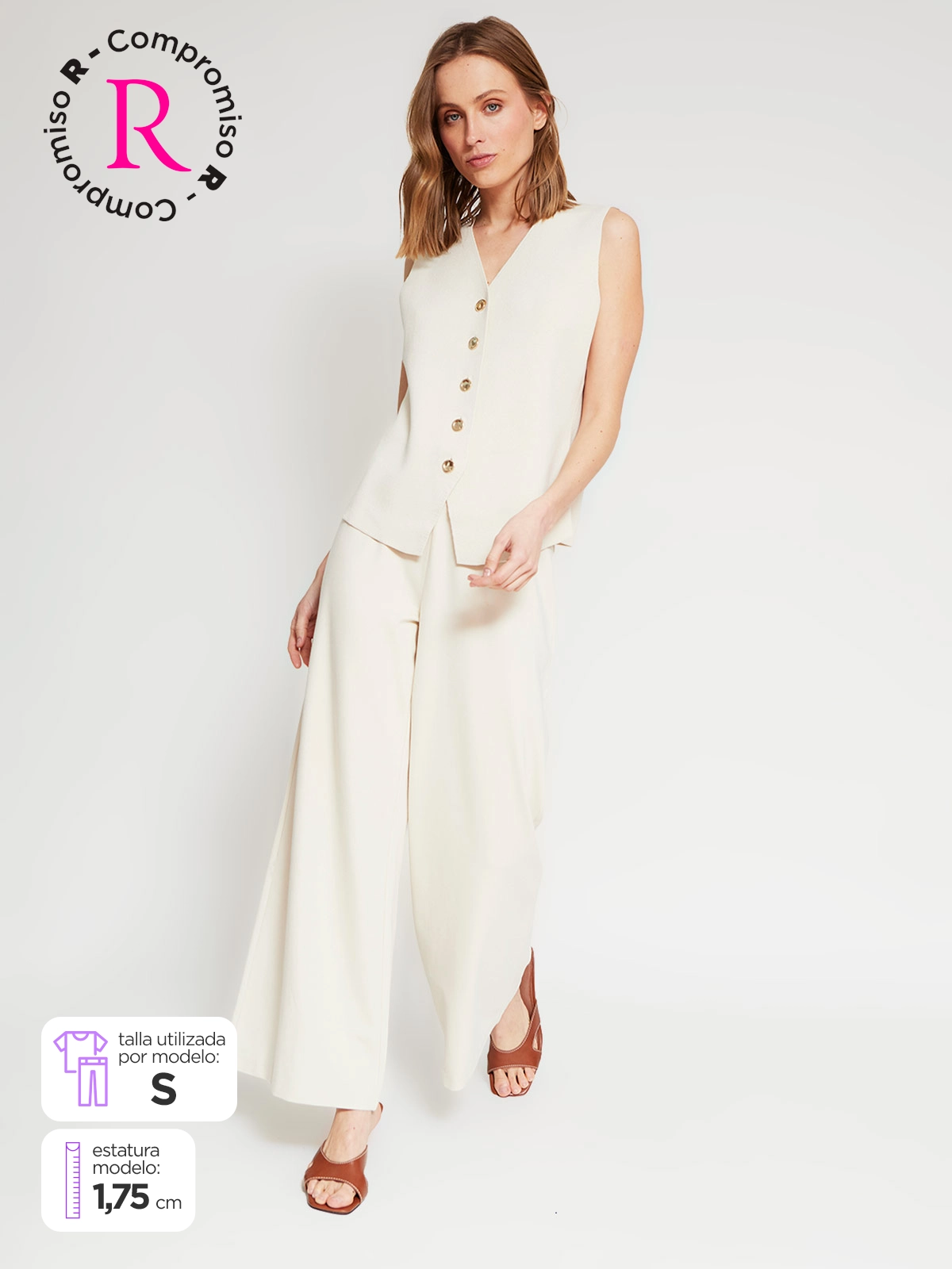PANTALÓN MUJER CACHAREL - 1