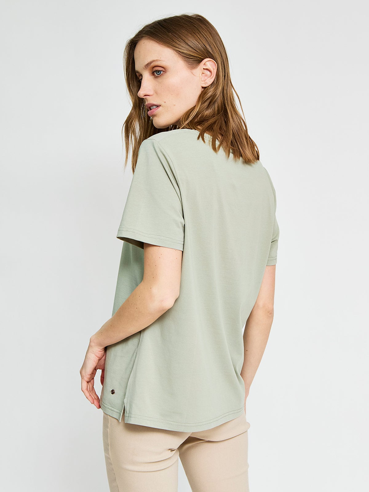 POLO MANGA CORTA ALGODÓN MUJER CACHAREL - 2