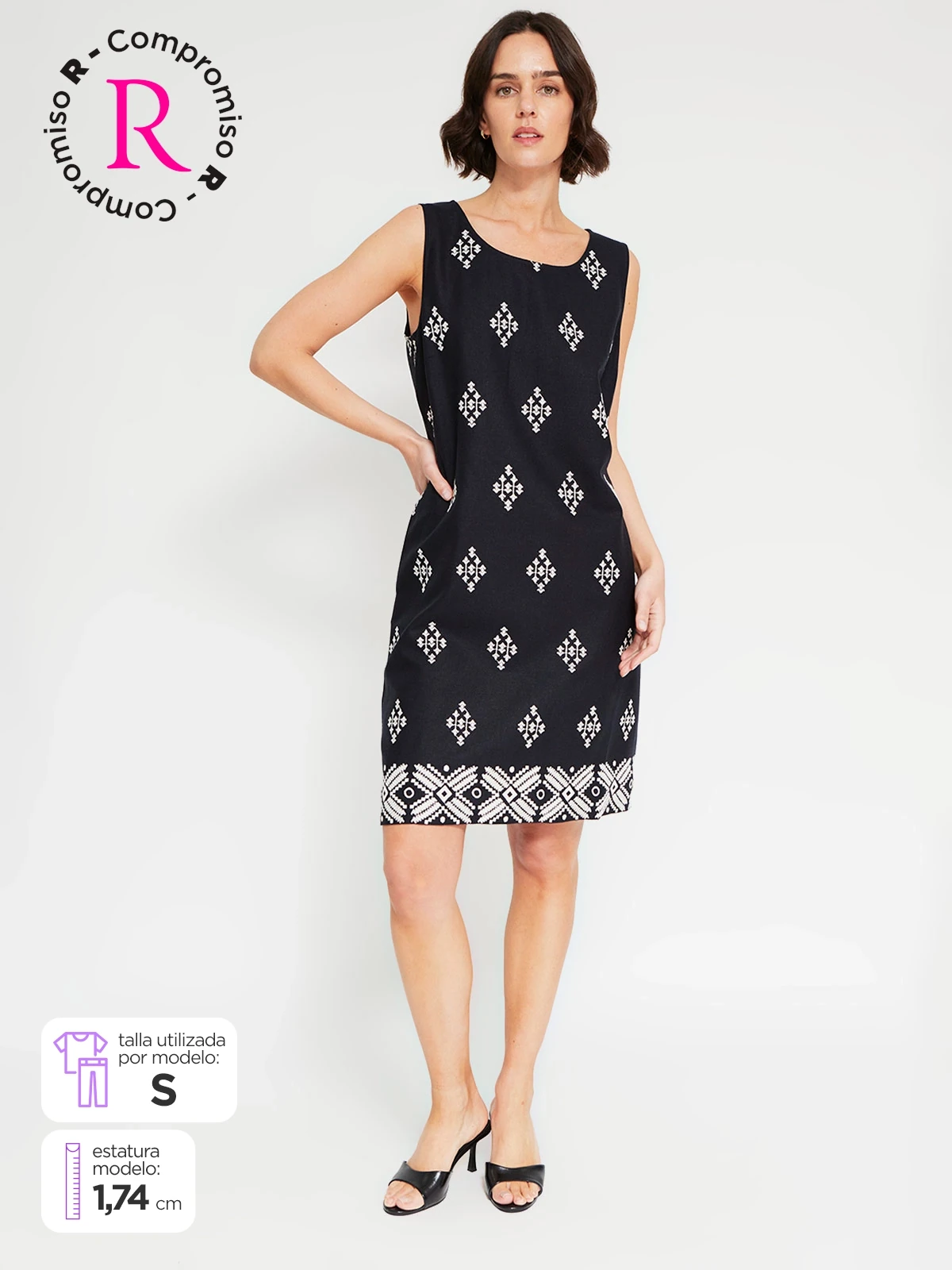 VESTIDO CORTO MUJER CACHAREL - 1