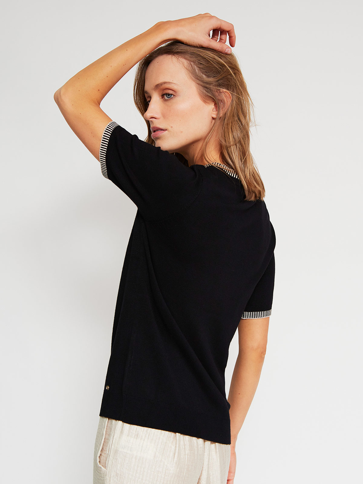 SWEATER MANGA CORTA MUJER CACHAREL - 2