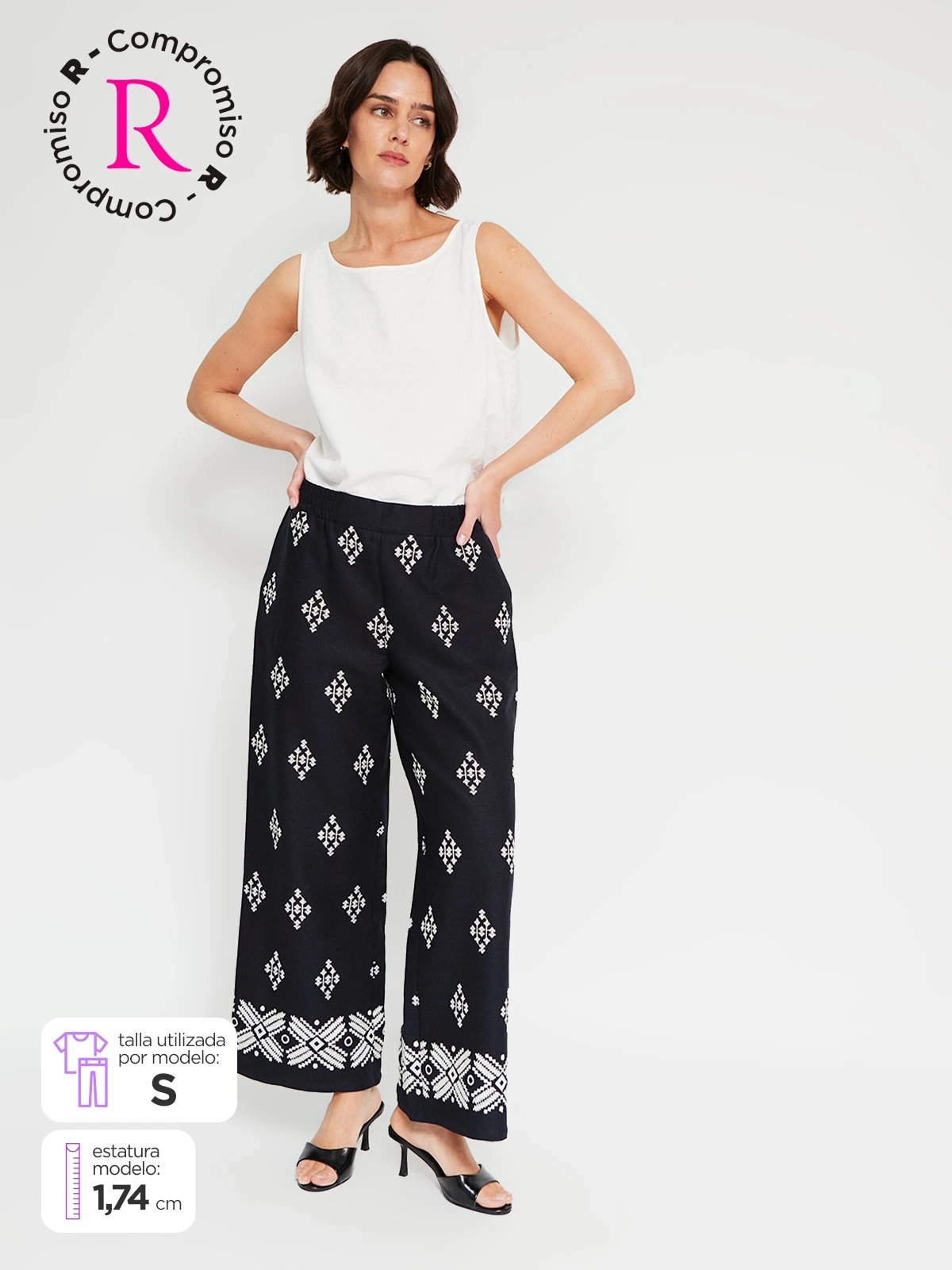 PANTALÓN MUJER CACHAREL - 1
