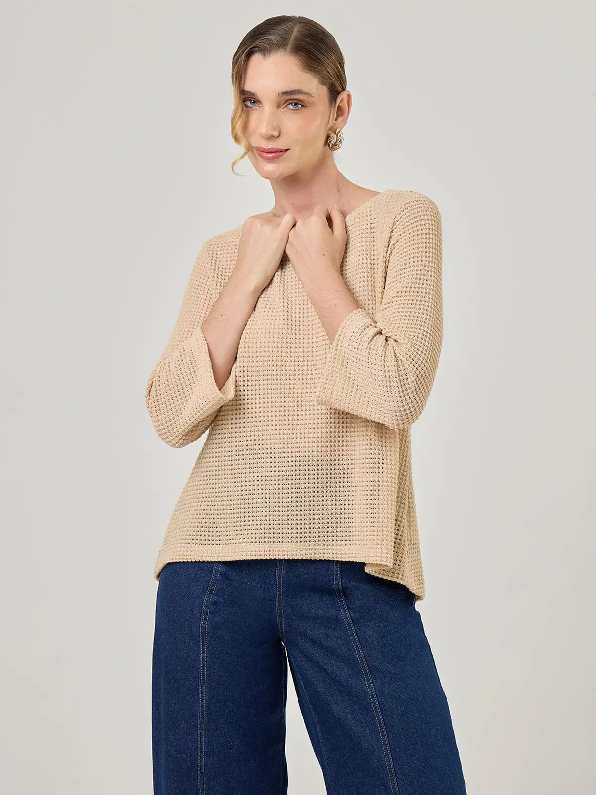 POLO MANGA LARGA MUJER CACHAREL FABIOLA - 1