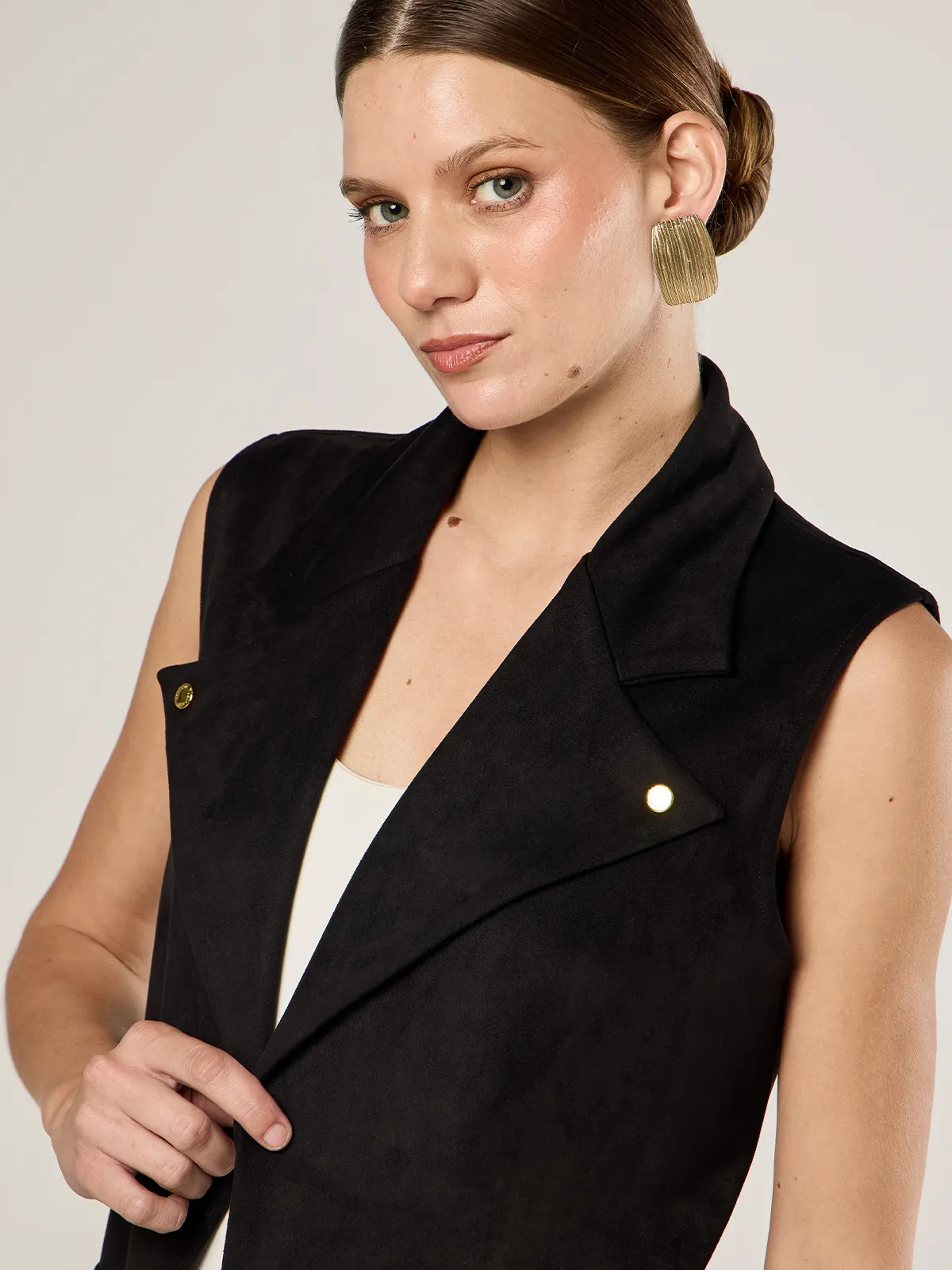 CASACA CORTA MUJER CACHAREL CAMELIA - 4