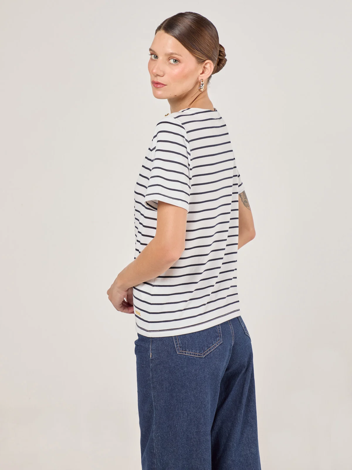 POLO MANGA CORTA ALGODÓN MUJER CACHAREL - 2