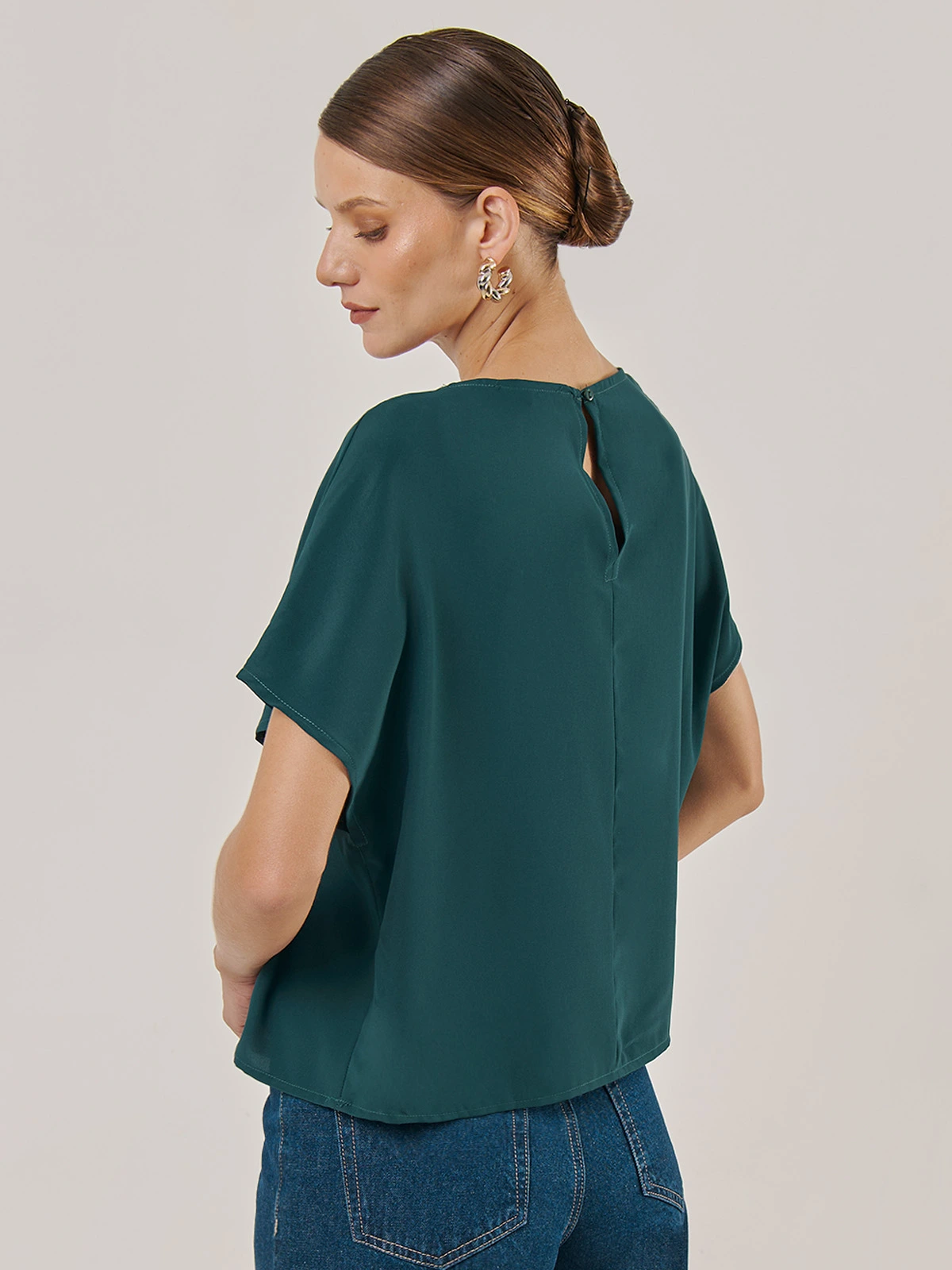 BLUSA MANGA CORTA MUJER CACHAREL - 2
