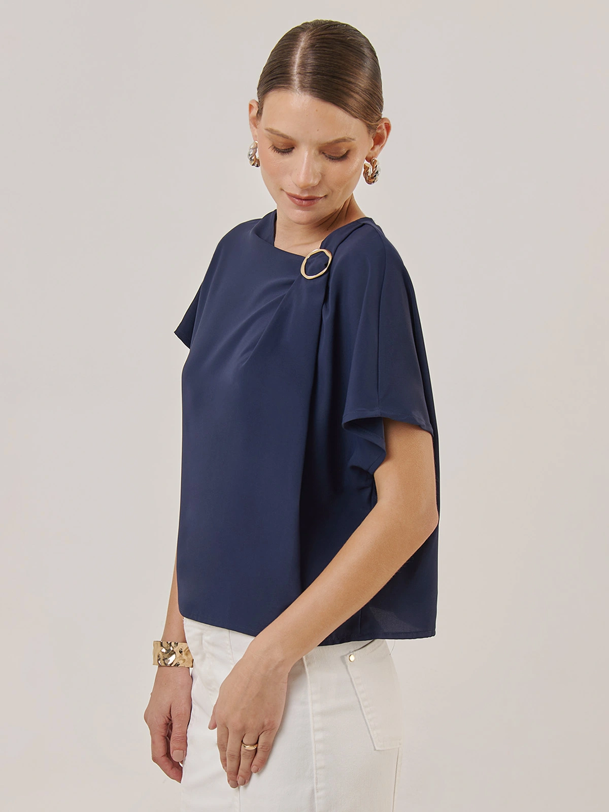 BLUSA MANGA CORTA MUJER CACHAREL - 3