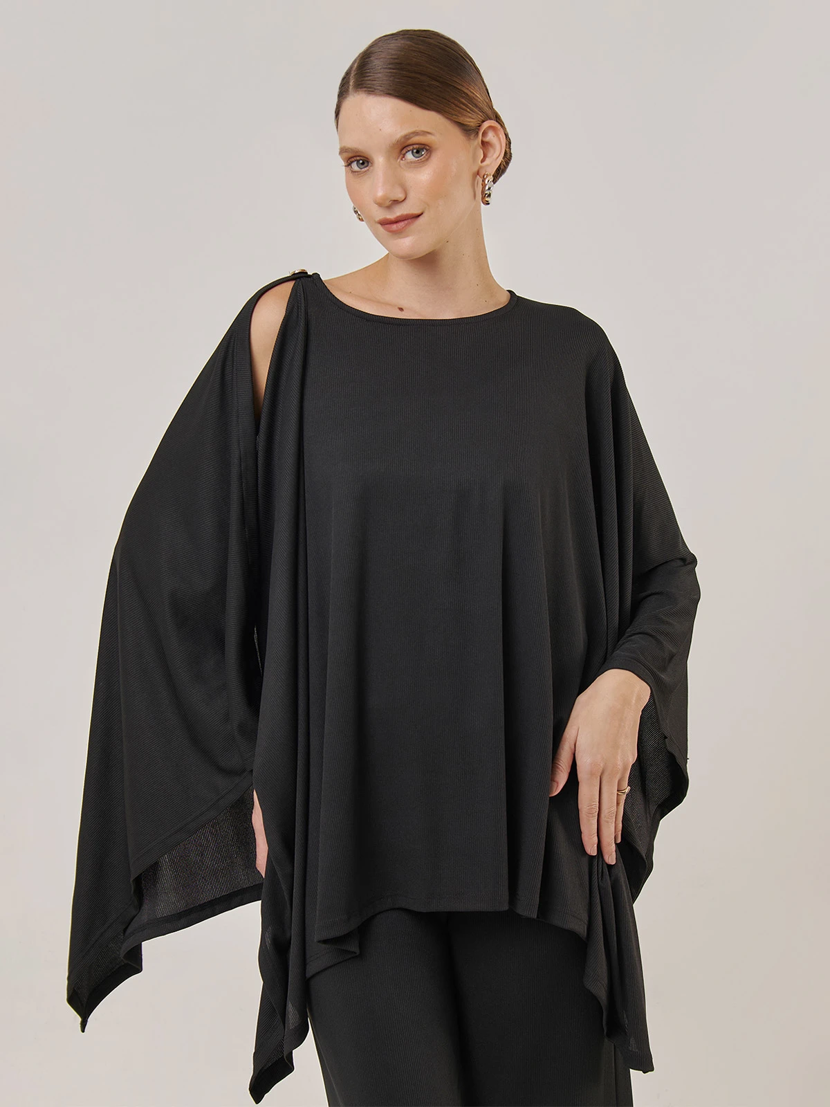 BLUSA MANGA LARGA MUJER CACHAREL - 1