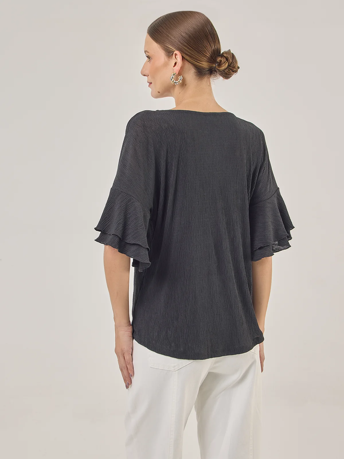 BLUSA MANGA CORTA MUJER CACHAREL - 2