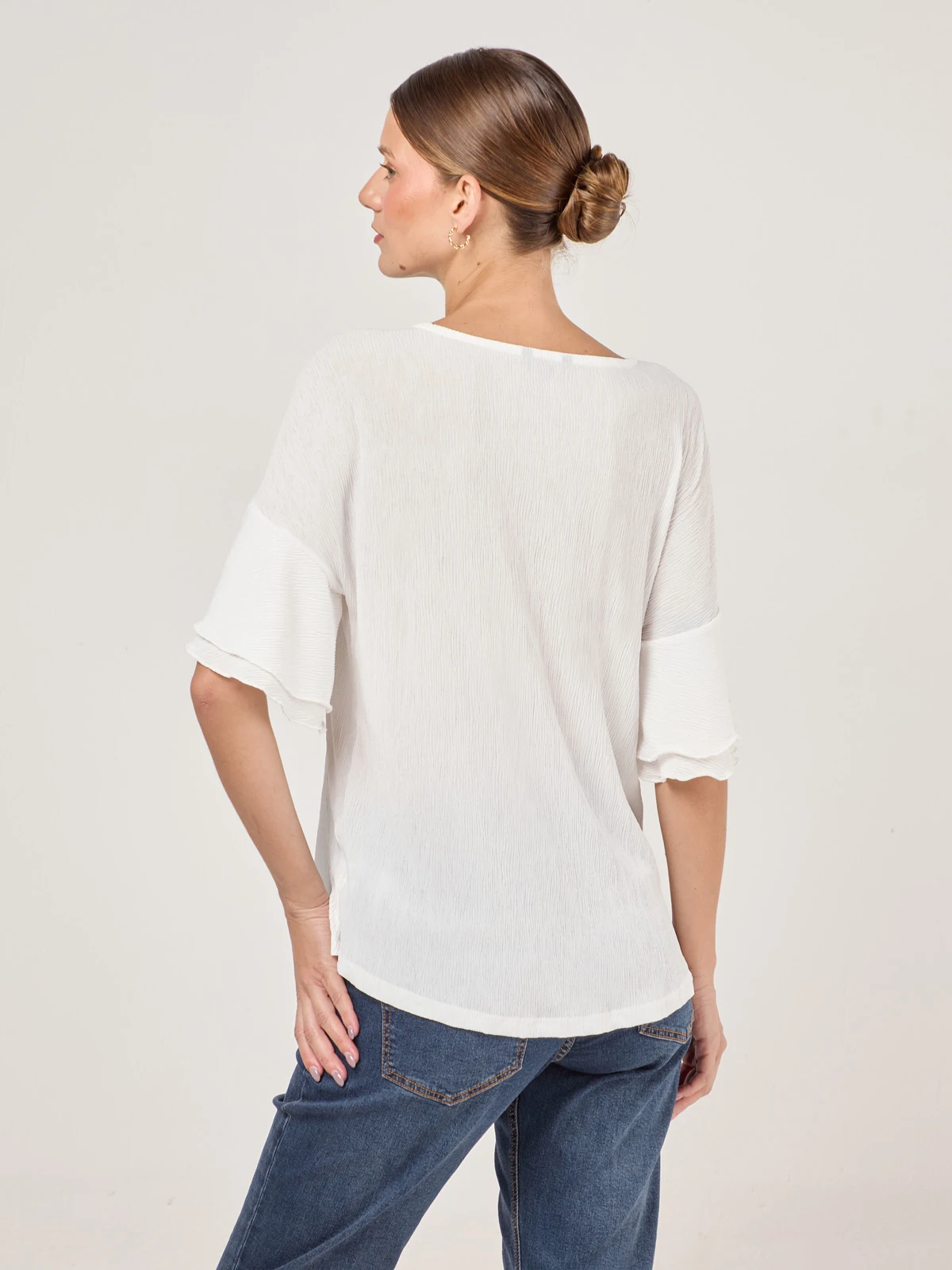 BLUSA MANGA CORTA MUJER CACHAREL - 2