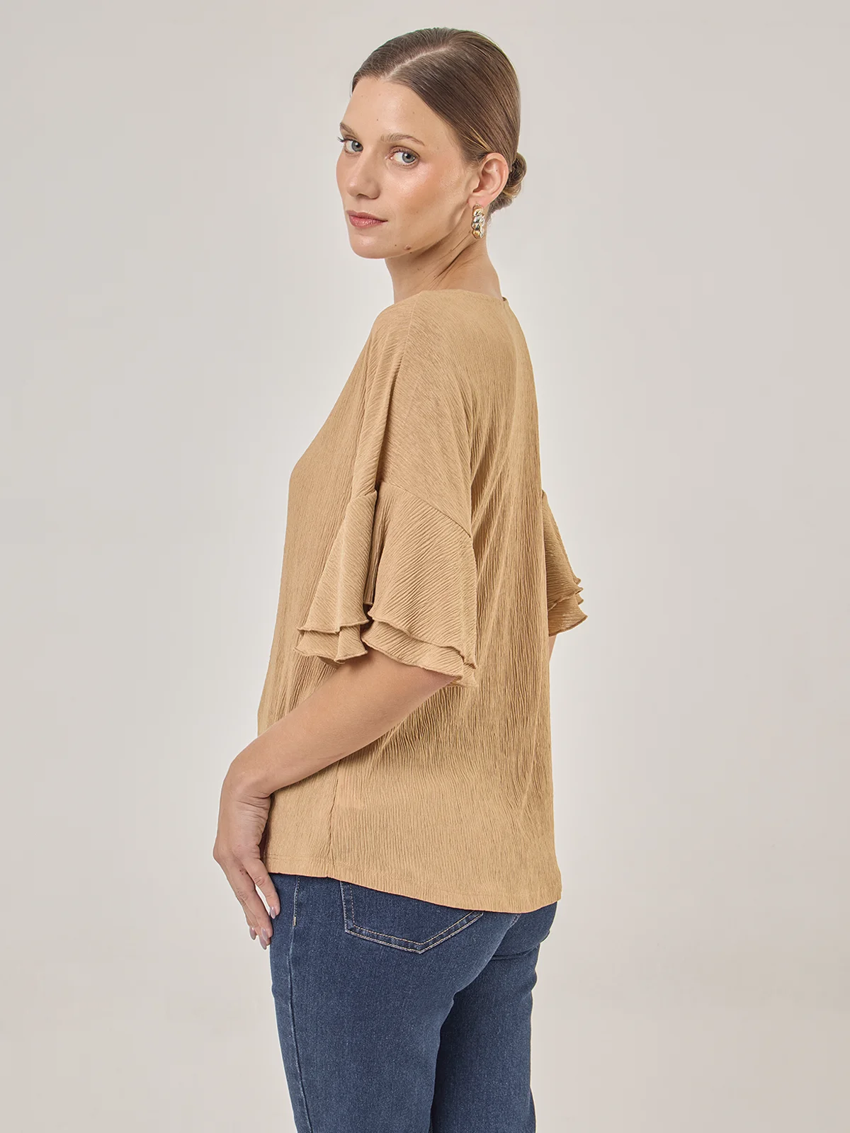BLUSA MANGA CORTA MUJER CACHAREL - 2