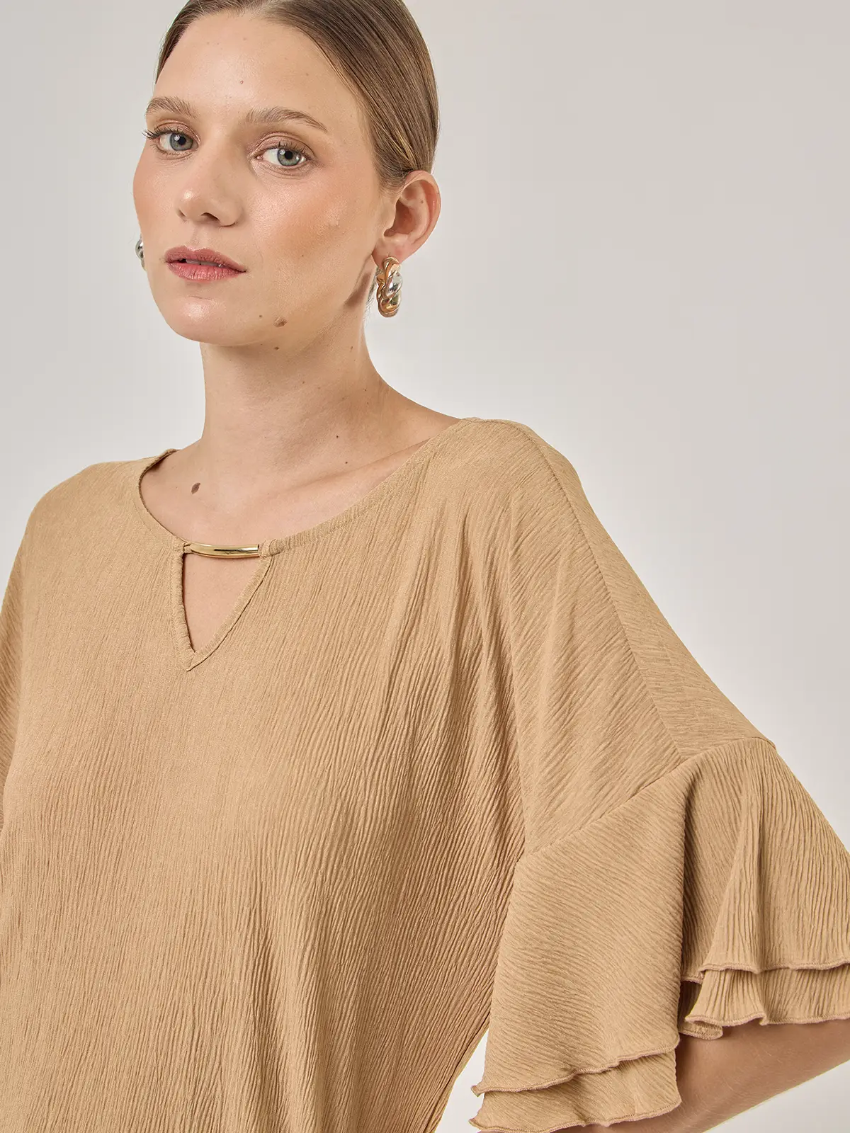 BLUSA MANGA CORTA MUJER CACHAREL - 4