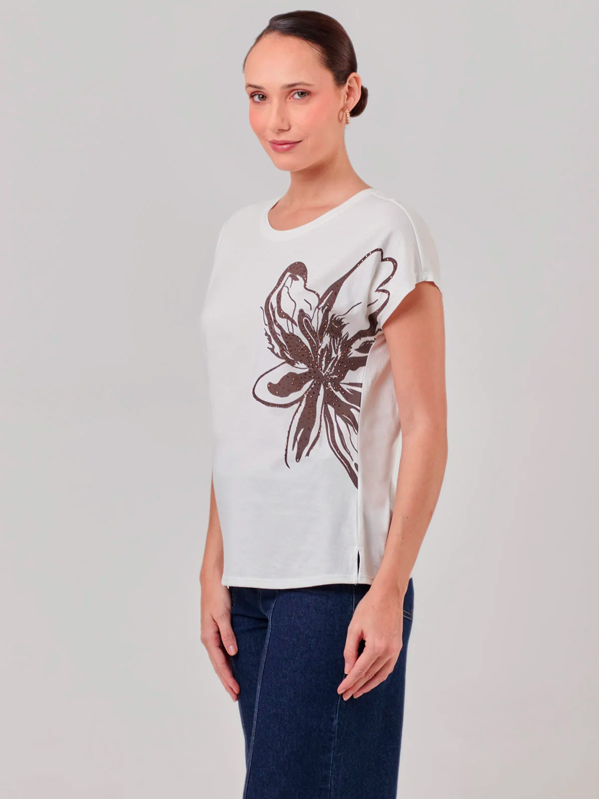 POLO MANGA CORTA ALGODÓN MUJER CACHAREL - 2