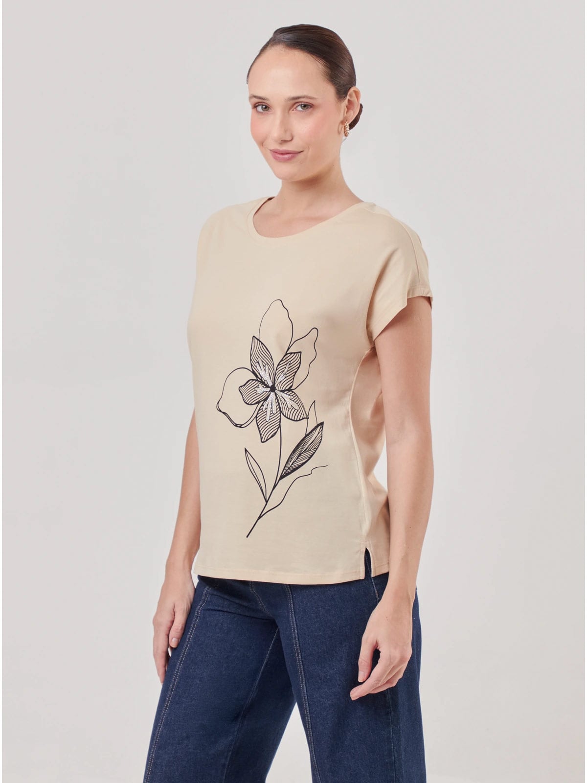 POLO MANGA CORTA ALGODÓN MUJER CACHAREL - 2