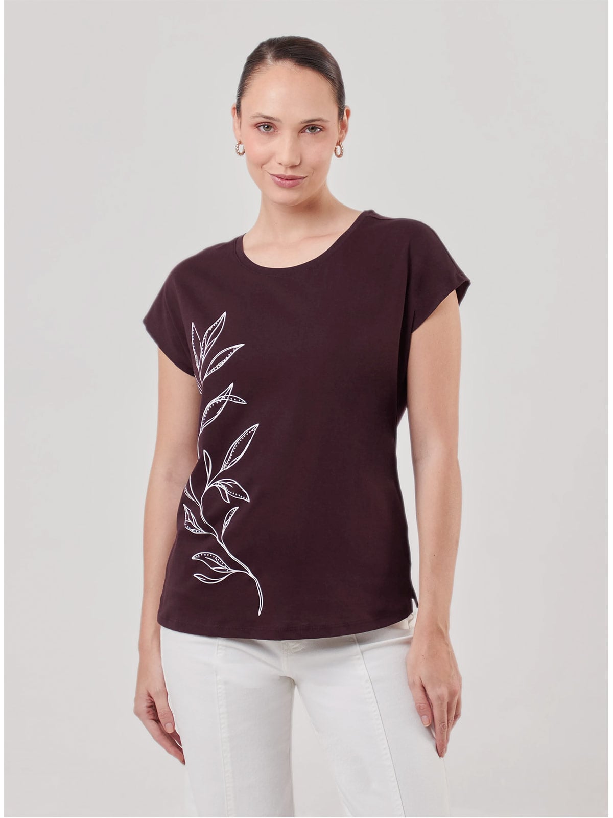 POLO MANGA CORTA ALGODÓN MUJER CACHAREL - 1