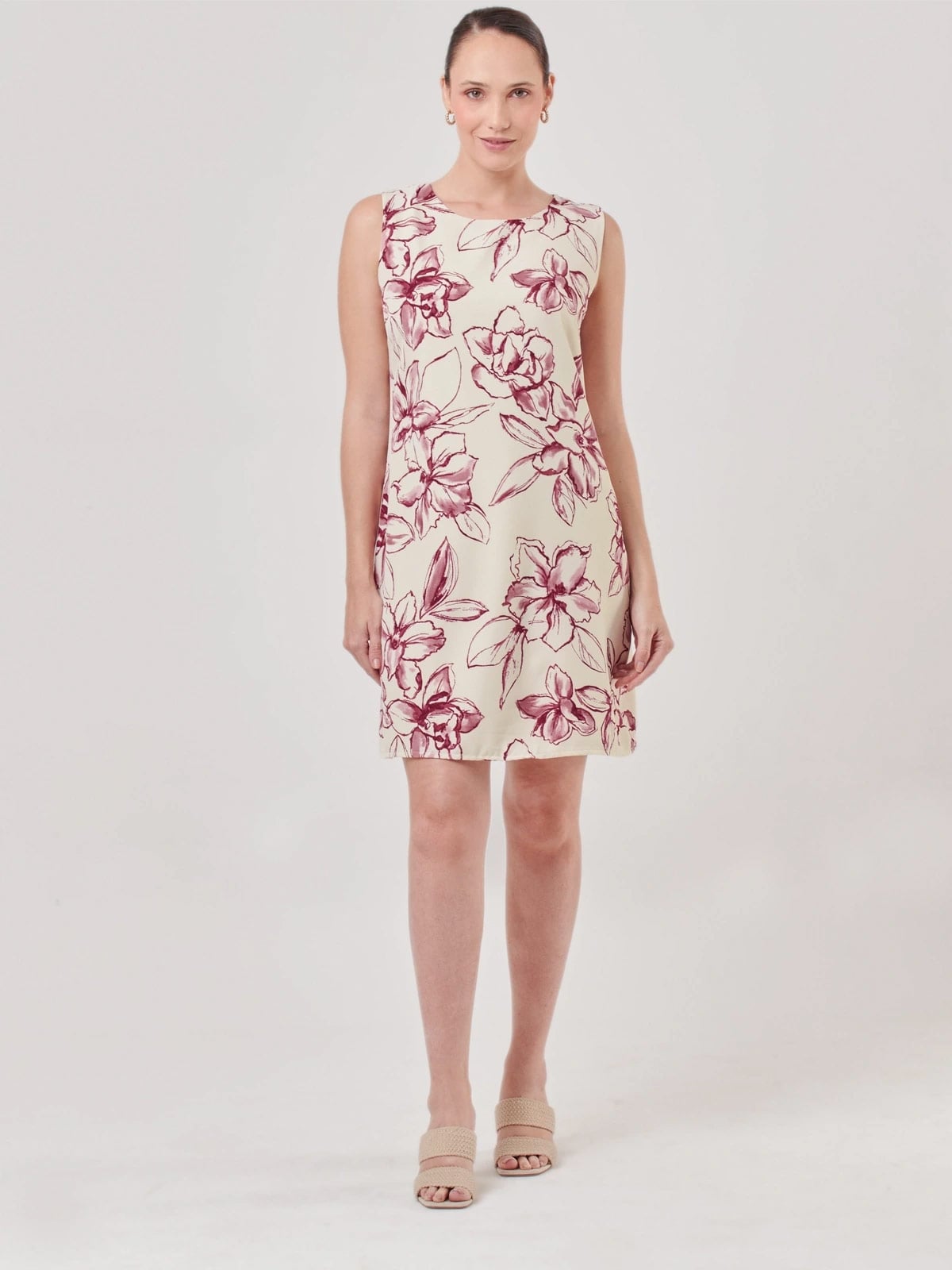 VESTIDO CORTO MUJER CACHAREL FRANJA - 1