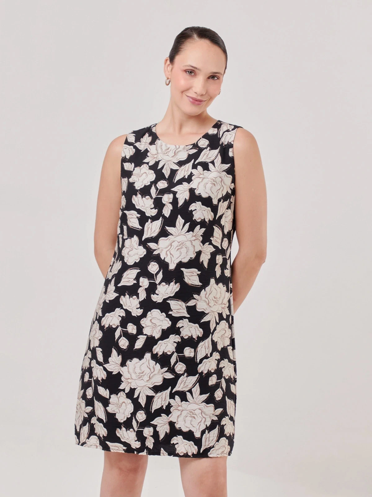 VESTIDO CORTO MUJER CACHAREL FRANJA - 5