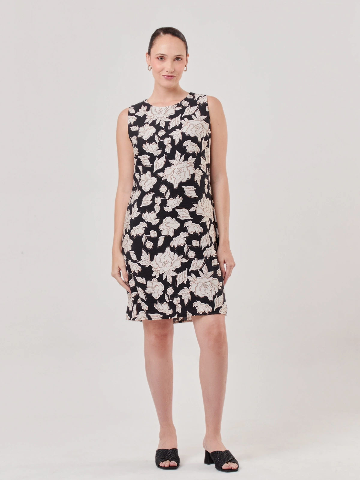 VESTIDO CORTO MUJER CACHAREL FRANJA - 1