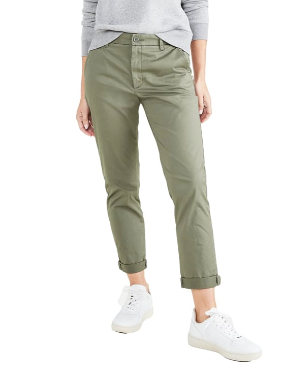 PANTALÓN SLIM MUJER DOCKERS VERDE WEEKEND CHINO - 1