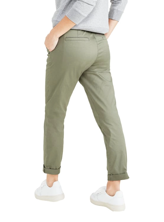 PANTALÓN SLIM MUJER DOCKERS VERDE WEEKEND CHINO - 3