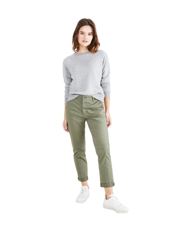 PANTALÓN SLIM MUJER DOCKERS VERDE WEEKEND CHINO - 4