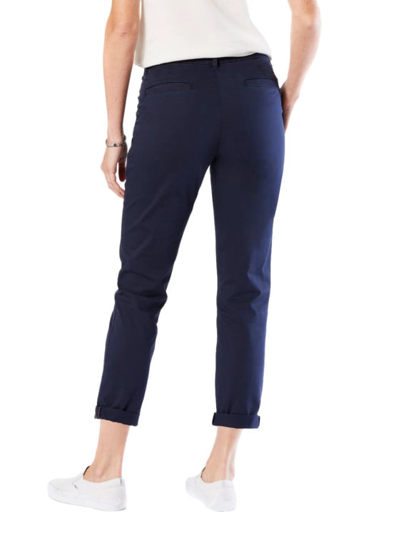 PANTALÓN SLIM MUJER DOCKERS AZUL WEEKEND CHINO - 3