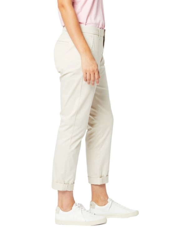 PANTALÓN SLIM MUJER DOCKERS BEIGE WEEKEND CHINO - 2