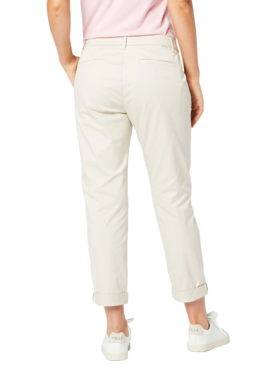 PANTALÓN SLIM MUJER DOCKERS BEIGE WEEKEND CHINO - 3
