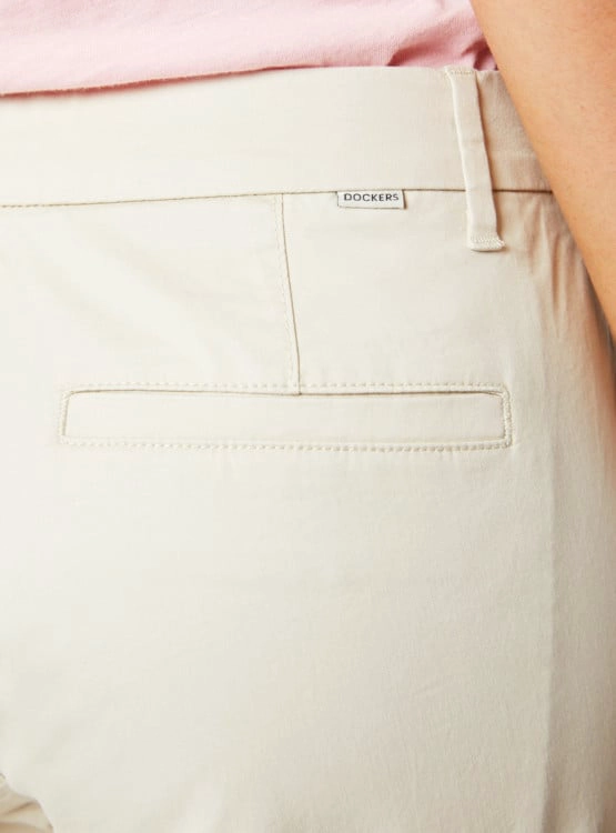 PANTALÓN SLIM MUJER DOCKERS BEIGE WEEKEND CHINO - 4