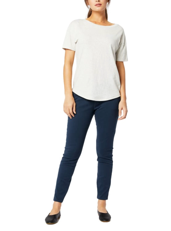PANTALÓN SKINNY MUJER DOCKERS AZUL WEEKEND CHINO - 4