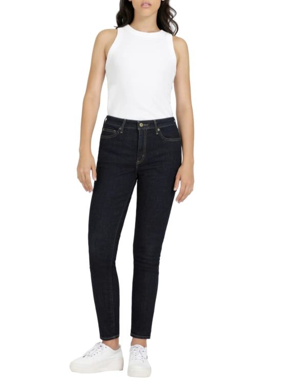 PANTALÓN SKINNY MUJER DOCKERS AZUL MID RISE - 4