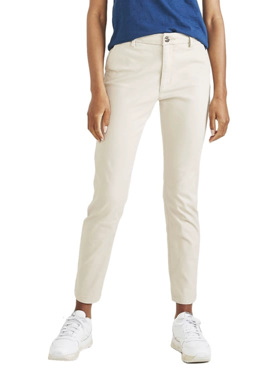 PANTALÓN SKINNY MUJER DOCKERS CREMA WEEKEND - 1