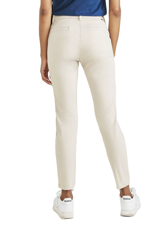 PANTALÓN SKINNY MUJER DOCKERS CREMA WEEKEND - 3