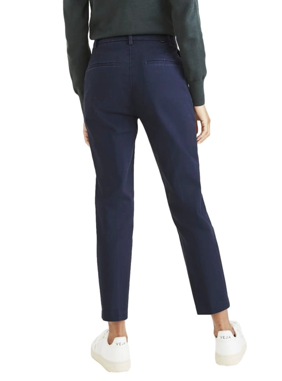 PANTALÓN SLIM MUJER DOCKERS AZUL REFINED - 3