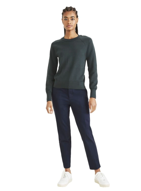 PANTALÓN SLIM MUJER DOCKERS AZUL REFINED - 4