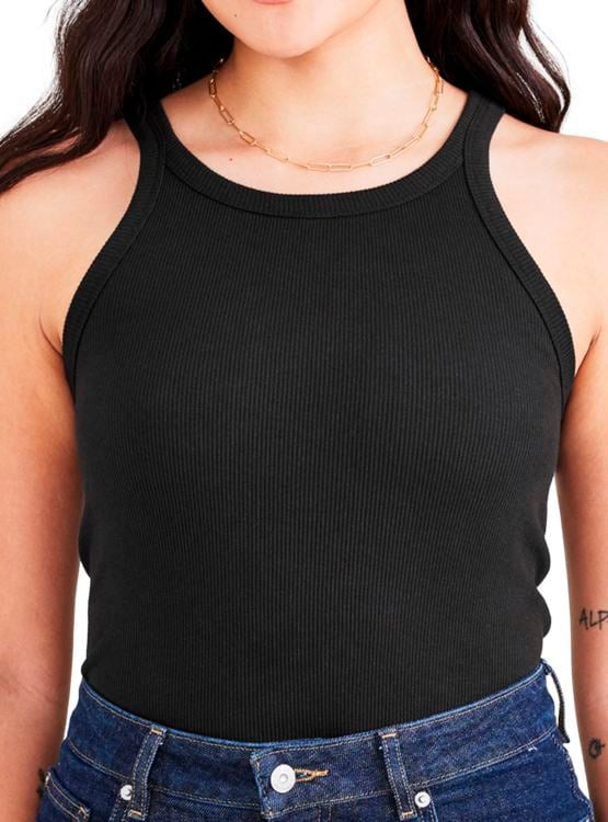 POLO ALGODÓN MUJER DOCKERS NEGRO FAVORITE TANK - 3