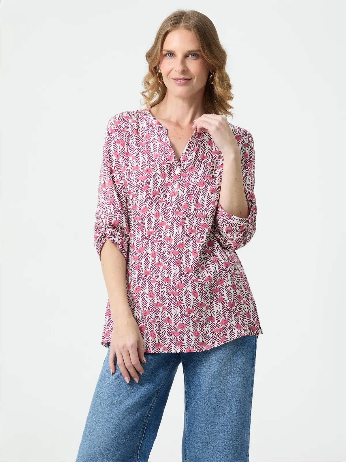 Blusa Estampada Blusas De Vestir Para SeÃ±oras Ropa Blusas De Flores Para SeÃ±oras Blusa Sin Mangas Blusas Con Corte  Peplum Two People Walking Down